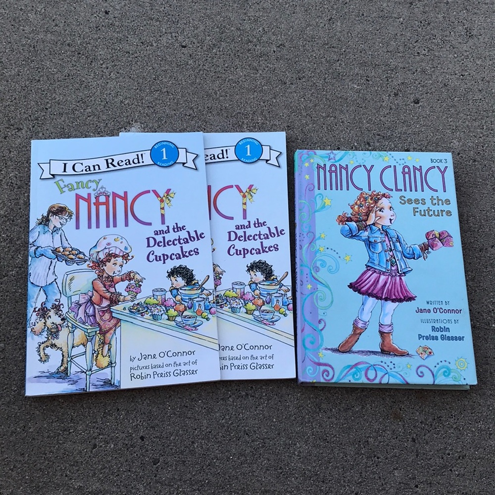 Nancy Fancy and Nacy Clancy books